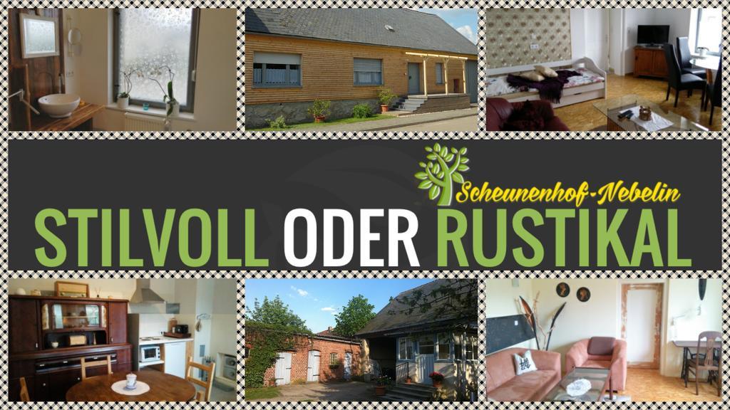 Apartmán Scheunenhof Nebelin Exteriér fotografie